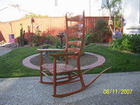 Ladderback Rocker