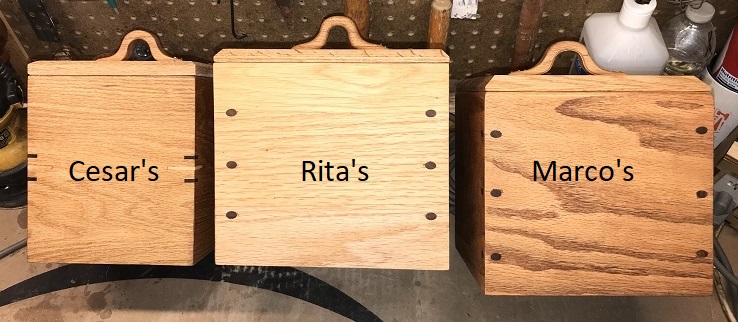 3 boxes 3 boxes